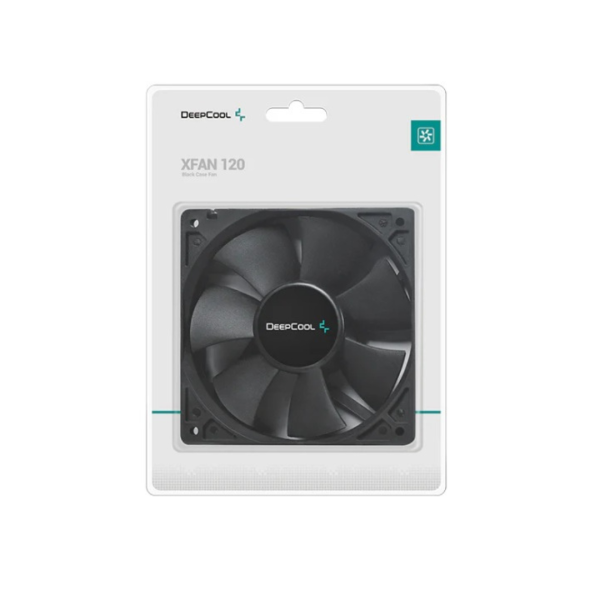 DEEPCOOLCASE FAN 120x120x25 BLACK - Слика 3
