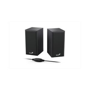 GENIUS SPEAKERS SP-HF180 USB WOODEN BLACK 2.0
