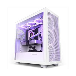 NZXT MIDI TOWER CASE H7 FLOW WHITE