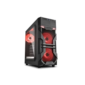 SHARKOON ATX MIDI TOWER CASE VG7-W GAMING