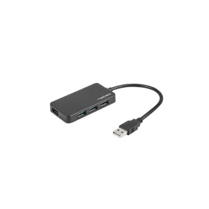 NATEC USB HUB 3.0 MOTH BLACK 4 PORT